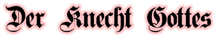 Der Knecht Gottes