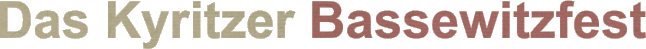 Das Kyritzer Bassewitzfest