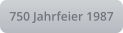 750 Jahrfeier 1987