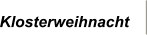Klosterweihnacht
